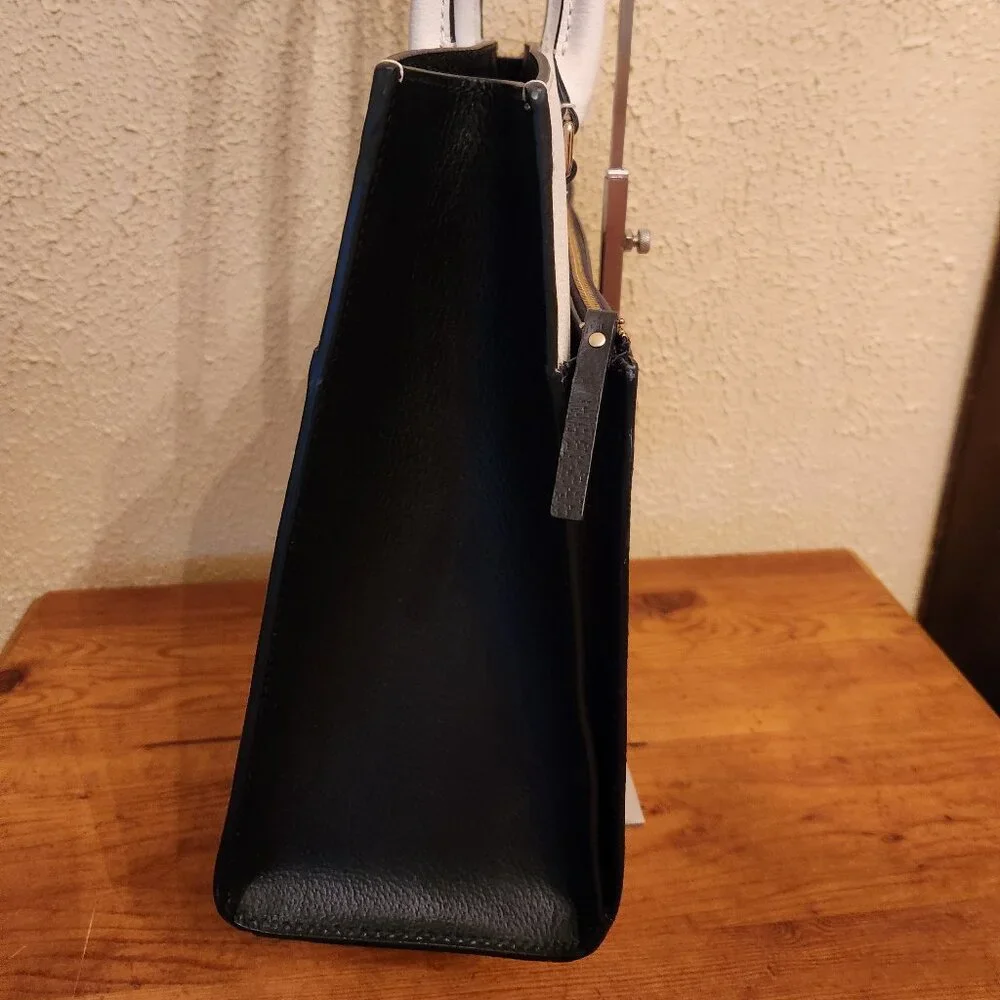 Kate Spade NY Grove Street Black Leather Tote Bag